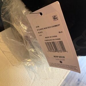 UGG Classic Black Earmuff